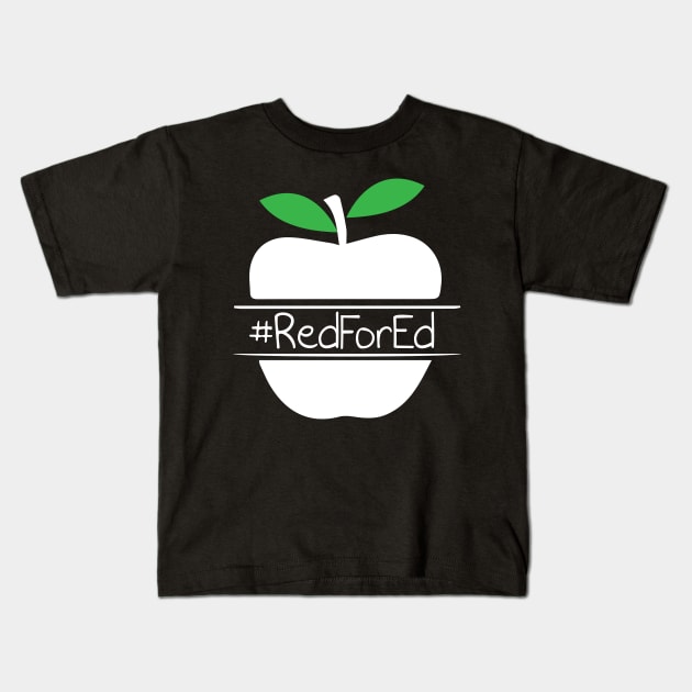 Arizona teacher protest red Kids T-Shirt by aaltadel